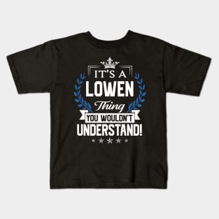 Lowen Kids T-Shirt